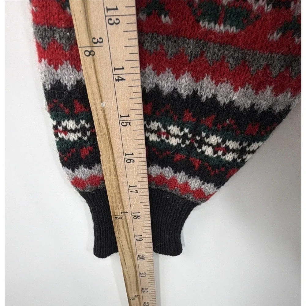 Manawatu‎ Vintage Pullover Sweater 100% Wool Large Mens New Zealand Fair Isle